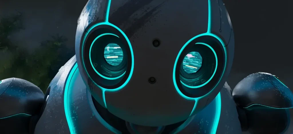 Робот крупним планом