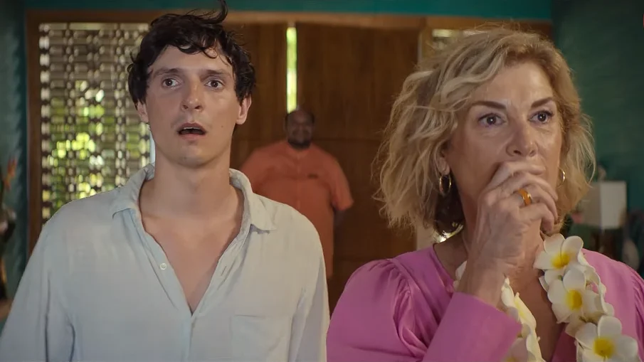 Кадр із фільму "Медовий місяць із моєю мамою"