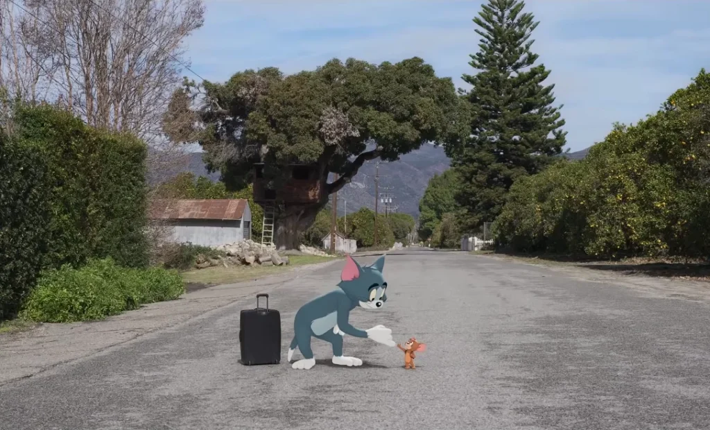 Том і Джері посеред дороги тиснуть руки