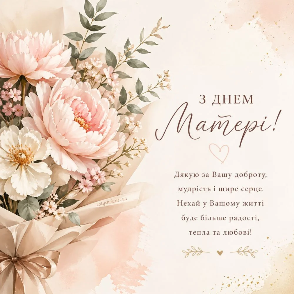 Букет для свекрухи з Днем матері