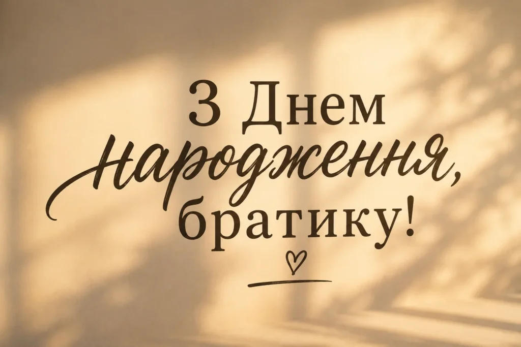 Привітання на фоні тіней на стіні