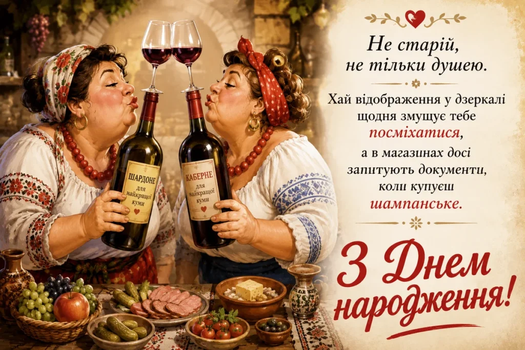 Дві куми святкують день народження 