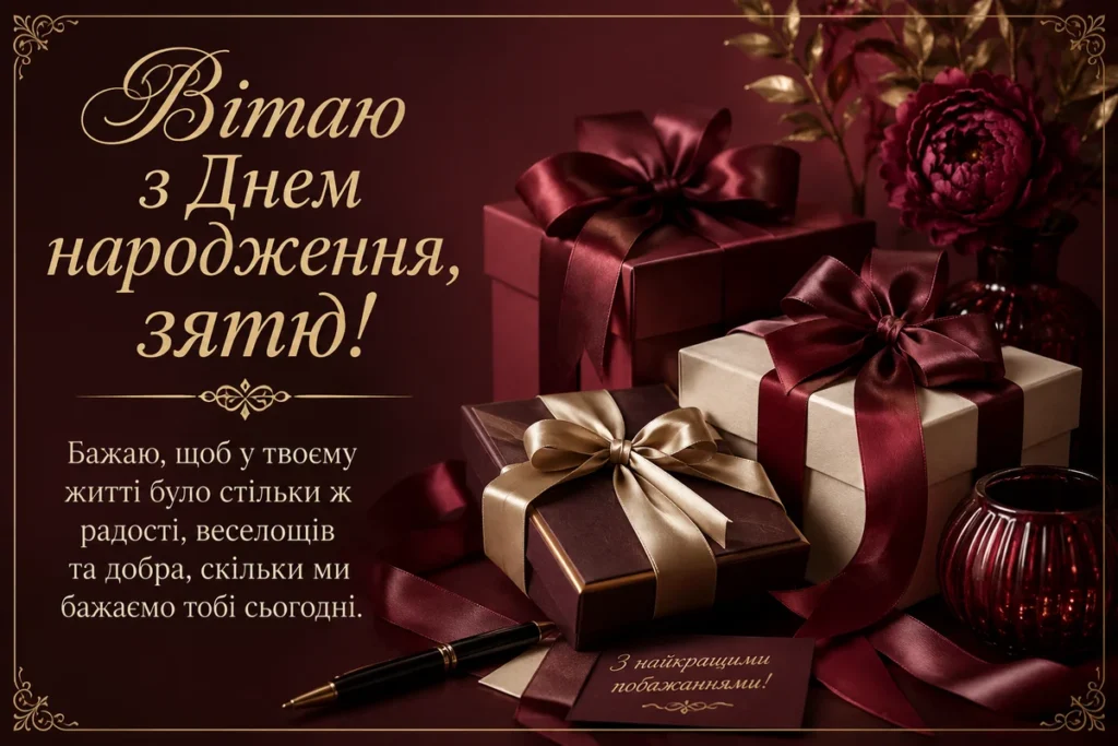 Стильні презенти для зятя