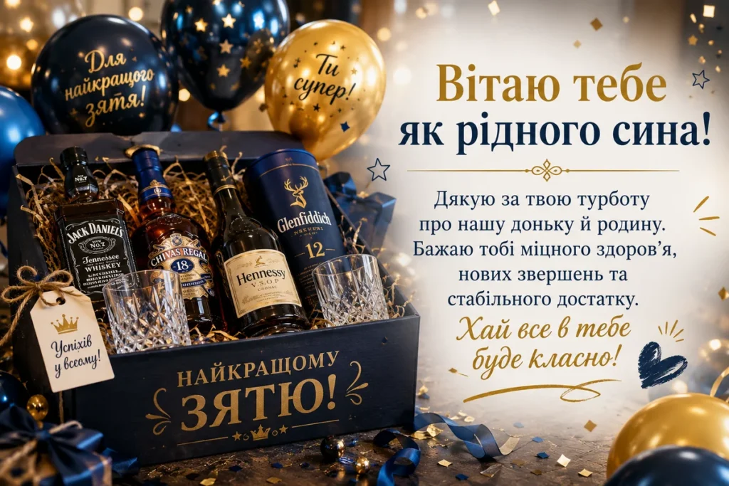 Алкогольний бокс для зятя