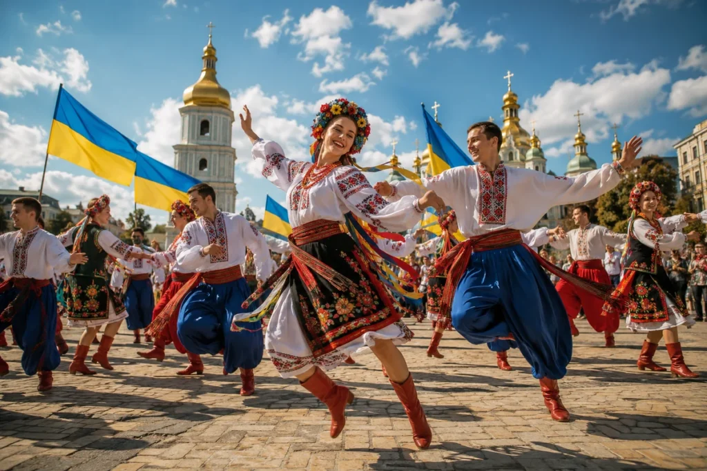 Веселі танці українців 