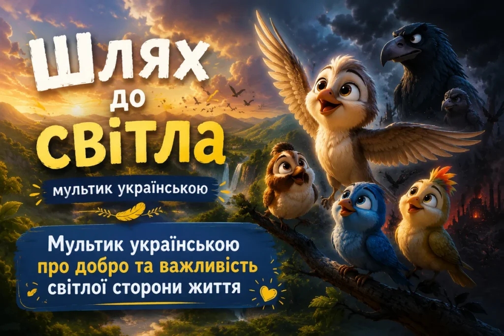 Головні герої мультфільму “Шлях до світла”