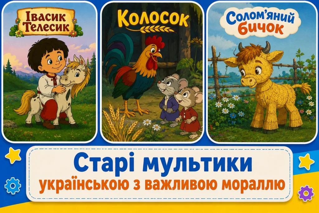 Картинки з старих-добрих українських мультфільмів