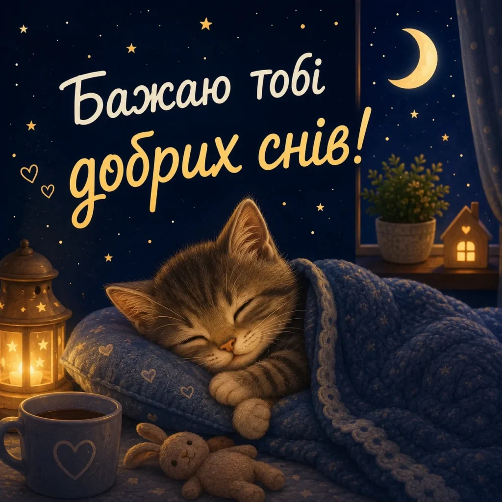 Кошеня спить на подушечці